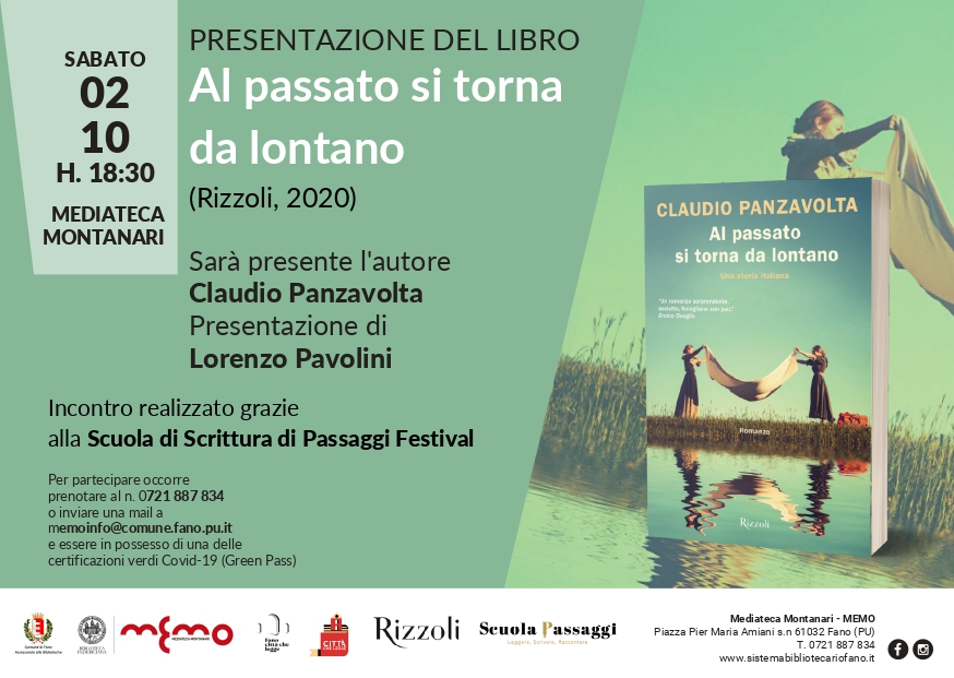 “Scrivere un libro” al via alla Memo il corso di scrittura di Passaggi Festival