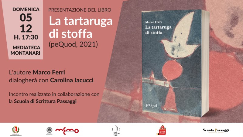 A Radio Fano arriva La tartaruga di stoffa, il primo romanzo del poeta Marco Ferri