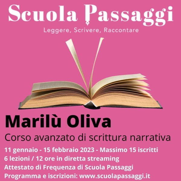 Corso avanzato scrittura narrativa MARILU OLIVA 600px