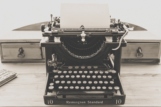docenti scuola scrittura passaggi vecchia macchina da scrivere