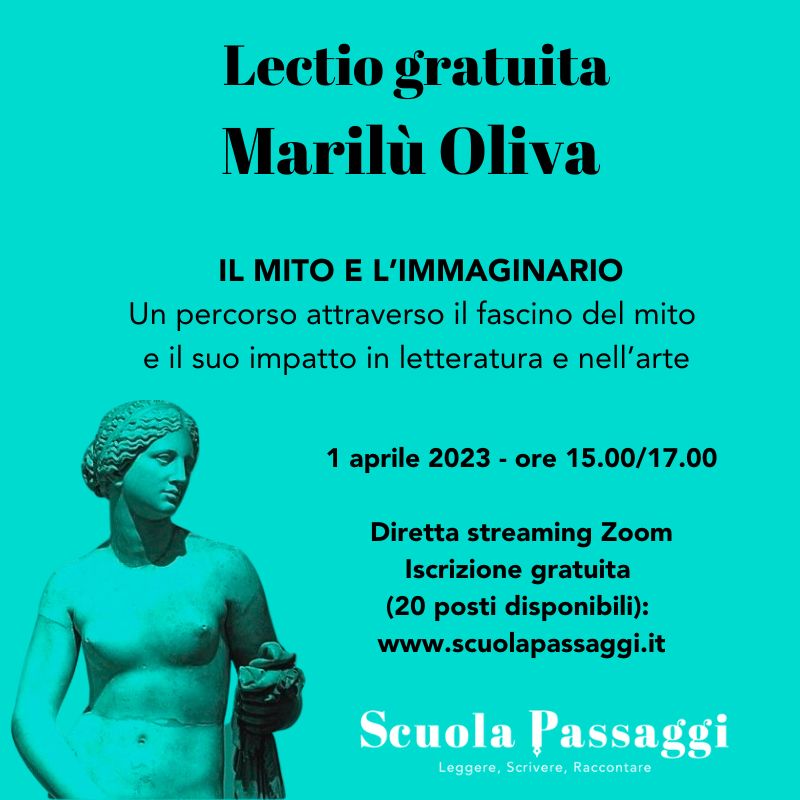 2023-04-01 lectio gratuita Marilu Oliva mito e immaginario