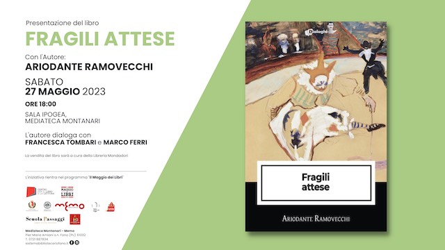 ‘Fragili attese’, esordio letterario di Ariodante Ramovecchi (grazie anche a Scuola Passaggi)