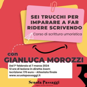 2024 Morozzi corso scrittura umoristica