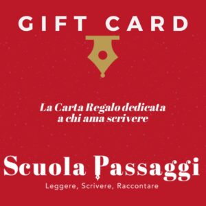 Gift Card Carta regalo scrittura scuola passaggi
