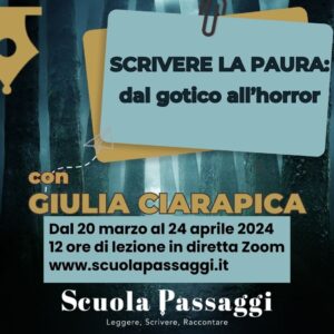 scrittura horror gotica giulia ciarapica